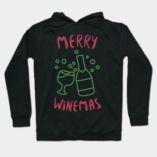 Merry winemas Hoodie